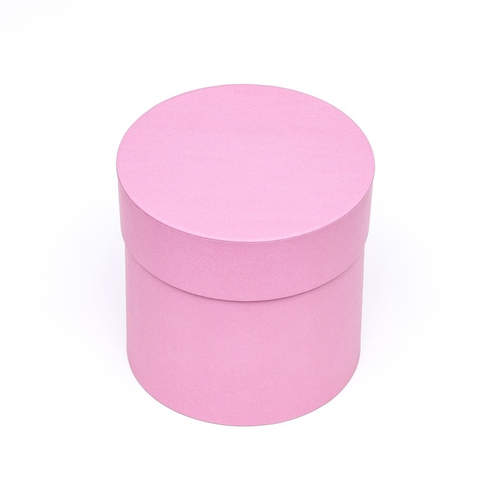 Набор шляпных коробок 5в1, розовый, 20 х 20 - 13 х 13 см Набор шляпных коробок 5в1, розовый, 20 х 20 - 13 х 13 см