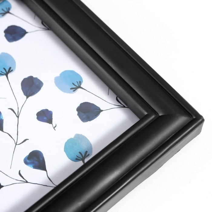 Фоторамка на 4 фото 10х10, 10х15 см+зеркало Фоторамка на 4 фото 10х10, 10х15 см+зеркало "Наслаждайся мелочами" чёрная н-р 5 шт 26х44 см