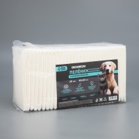 Пелёнки одноразовые с суперабсорбентом для животных, 60 х 60 см, 30 шт Пелёнки одноразовые с суперабсорбентом для животных, 60 х 60 см, 30 шт