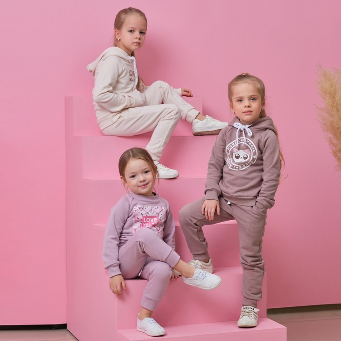 Брюки детские KAFTAN "Dream" р.32 (110-116), коричневый