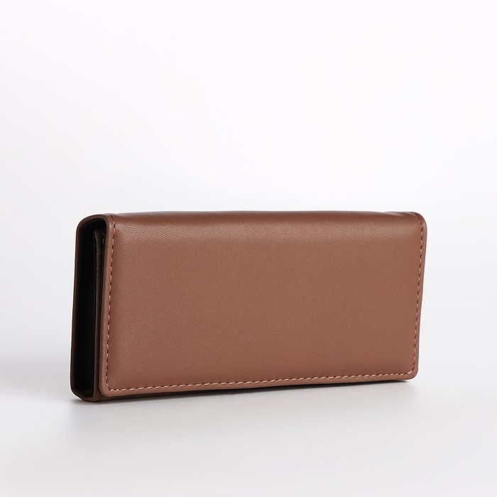 Кошелёк женский на магните, цвет бежевый Кошелёк женский на магните, цвет бежевый