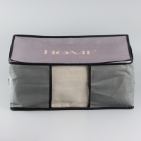 Органайзер для хранения белья, кофр с pvc-окном &laquo;Home collection&raquo;, 43 х 28,5 х 20 см.