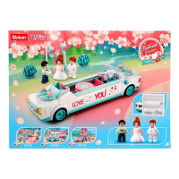 Конструктор Розовая мечта &laquo;Свадебный лимузин&raquo;, 204 детали