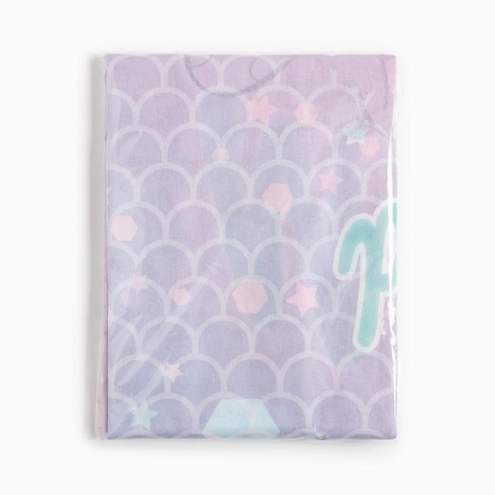 Пододеяльник детский "Minnie Mermaid", Минни Маус, 143х215 см, 100 % хлопок, поплин