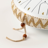 Глюкофон - музыкальный инструмент, Music Life, белый, 15 лепестков, 33 см Глюкофон - музыкальный инструмент, Music Life, белый, 15 лепестков, 33 см