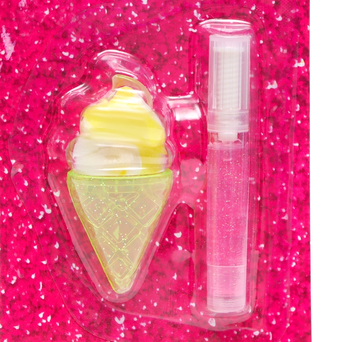 Набор блесков для девочки &laquo;Рожок&raquo;, микс