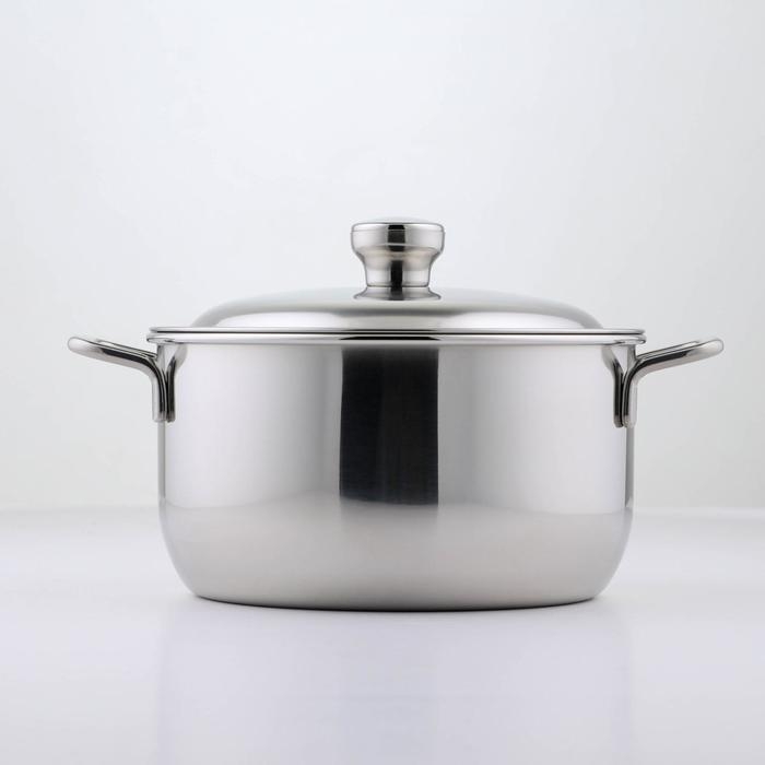 Кастрюля &laquo;Классика&raquo;, 3 л, металлическая крышка