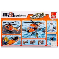 Конструктор Город &laquo;МЧС - Берег&raquo;, 343 детали