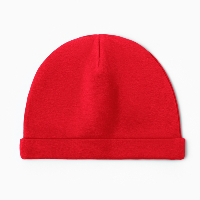 Новый год. Шапка детская MINAKU "Winter", цвет красный, размер 40 см