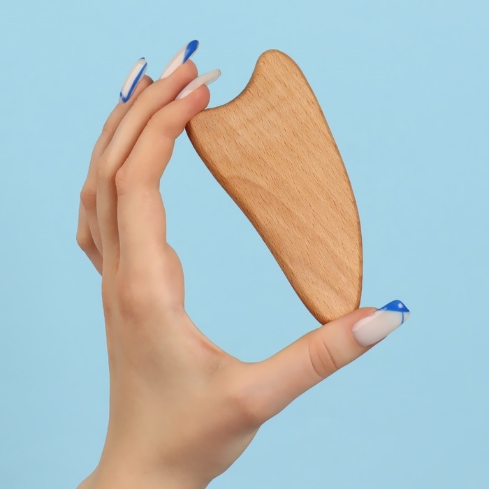 Массажёр Гуаша «Сердце», 11 × 5 см, деревянный Массажёр Гуаша «Сердце», 11 × 5 см, деревянный