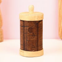 Туес для специй «Соль», высокий, 6х6х12 см, береста Туес для специй «Соль», высокий, 6х6х12 см, береста