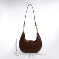 Сумка женская TEXTURA, маленький размер, цвет коричневый Сумка женская TEXTURA, маленький размер, цвет коричневый