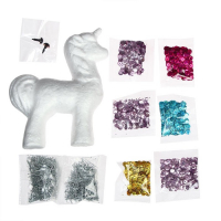 Аппликация пайетками для детей &laquo;Волшебный единорог&raquo;, набор для творчества