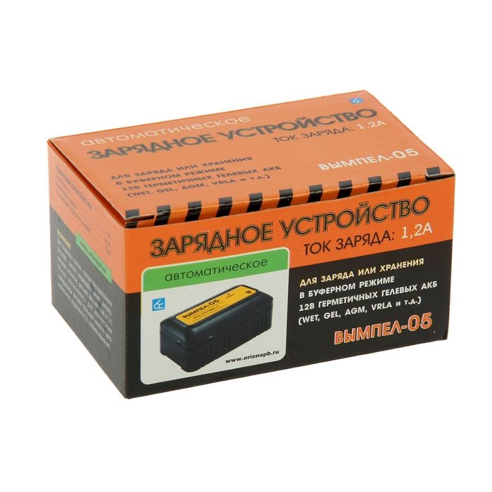 Зарядное устройство АКБ Зарядное устройство АКБ "Вымпел-05", автомат,1.2 А,12 В, для всех типов АКБ