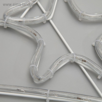 Светодиодная фигура «Ёлка со звёздами», 47 × 71 см, дюралайт, 288 LED, 220 В, мерцание, свечение зелёное/белое Светодиодная фигура «Ёлка со звёздами», 47 × 71 см, дюралайт, 288 LED, 220 В, мерцание, свечение зелёное/белое