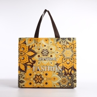 Сумка хозяйственная без застёжки, цвет жёлтый Сумка хозяйственная без застёжки, цвет жёлтый