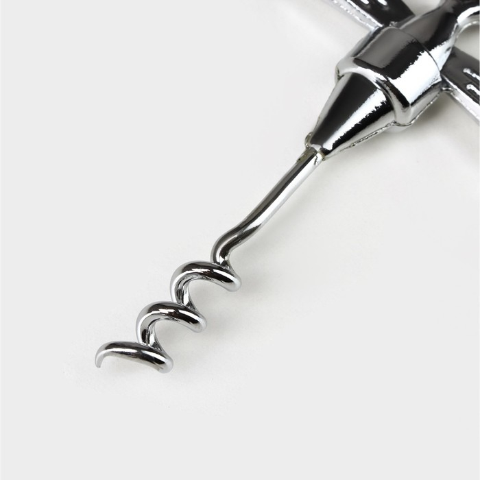 Набор для вина Доляна «Сердца», 2 предмета: штопор, пробка фигурная Набор для вина Доляна «Сердца», 2 предмета: штопор, пробка фигурная