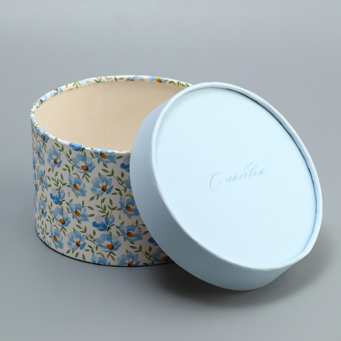 Набор шляпных коробок 3 в 1, упаковка подарочная, «Акварель», 16 х 10, 14 х 9, 13 х 8.5 см Набор шляпных коробок 3 в 1, упаковка подарочная, «Акварель», 16 х 10, 14 х 9, 13 х 8.5 см