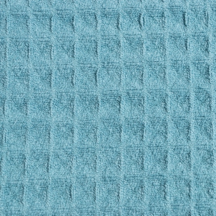 Набор для бани и ванной Этель «Вафля» полотенце 70*140 см+чалма 21*25 см, цв.синий Набор для бани и ванной Этель «Вафля» полотенце 70*140 см+чалма 21*25 см, цв.синий