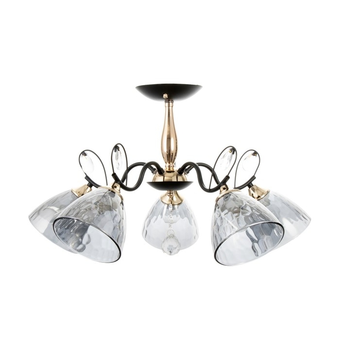 Люстра "Анабель" 5хЕ27 40Вт черный 65х65х33см BayerLux