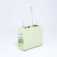 Сумка женская, тоут на молнии, цвет зелёный Сумка женская, тоут на молнии, цвет зелёный