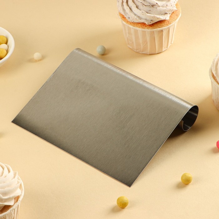 Шпатель кондитерский с размерной линейкой KONFINETTA, 15&times;11,5 см