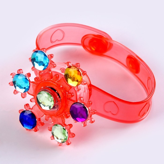 Спиннер &laquo;Браслетик&raquo;, световой, цвет МИКС