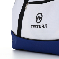 Сумка спортивная, TEXTURA, средний размер, цвет синий/белый Сумка спортивная, TEXTURA, средний размер, цвет синий/белый
