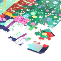 Голографический пазл «В ожидании Нового года», 120 деталей Голографический пазл «В ожидании Нового года», 120 деталей