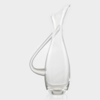 Декантер с ручкой &laquo;Грюнер&raquo;, 1200 мл, 15,5&times;10&times;35 см, стекло