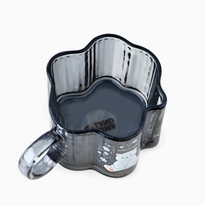 Кружка стеклянная новогодняя Дорого внимание «С Новым годом!», 260 мл Кружка стеклянная новогодняя Дорого внимание «С Новым годом!», 260 мл