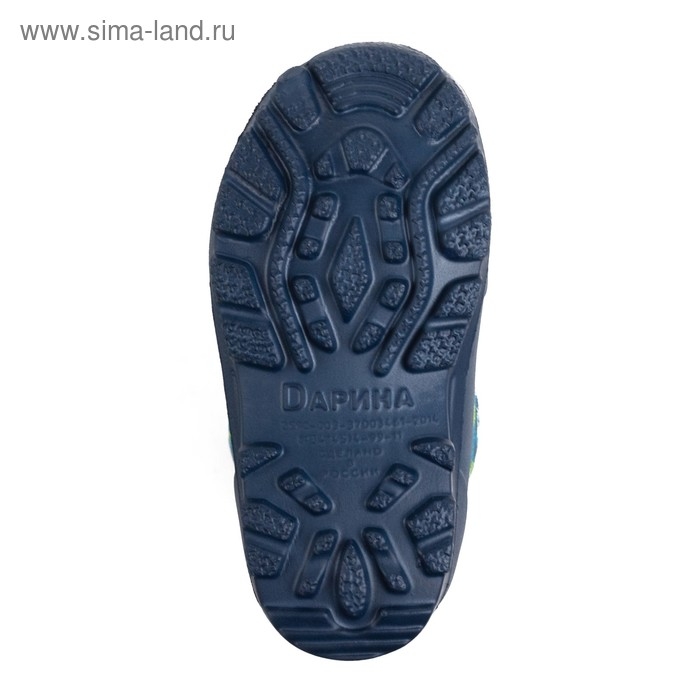 Сапоги детские ЭВА, комбинированный верх, цвет синий, размер 29-30 Сапоги детские ЭВА, комбинированный верх, цвет синий, размер 29-30