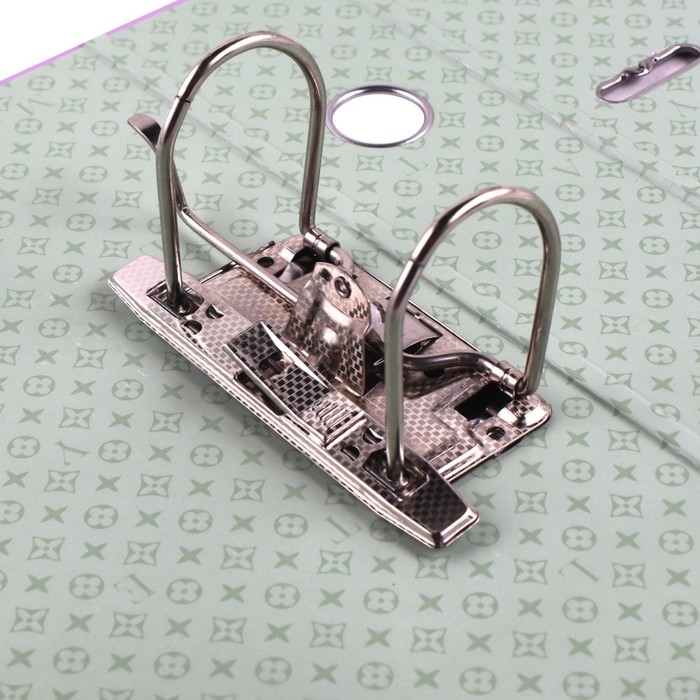 Пaпкa-регистратор А4, 75 мм, deVENTE Mentality, ламинированный картон, сиреневая Пaпкa-регистратор А4, 75 мм, deVENTE Mentality, ламинированный картон, сиреневая