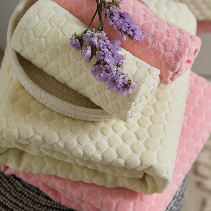 Полотенце махровое Love Life «Комфорт» 70х140 см, молочный, 100% хл, 500 гр/м2 Полотенце махровое Love Life «Комфорт» 70х140 см, молочный, 100% хл, 500 гр/м2