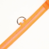 Ошейник с подсветкой размер XL, ОШ 52-60 х 2,5 см, 3 режима свечения оранжевый Ошейник с подсветкой размер XL, ОШ 52-60 х 2,5 см, 3 режима свечения оранжевый