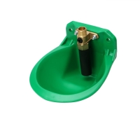 Поилка чашечная для КРС, свиней, коз, 17 × 18 × 7 см, пластик, зелёная, Greengo Поилка чашечная для КРС, свиней, коз, 17 × 18 × 7 см, пластик, зелёная, Greengo