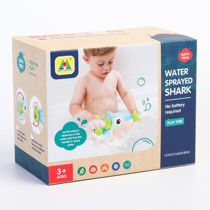 Игрушка - лейка для ванны &laquo;Акула&raquo;, брызгалка