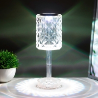 Настольная лампа с ПДУ "Оланди" LED 16 цветов RGB сенсорная USB 8,5x8,5x25 см RISALUX