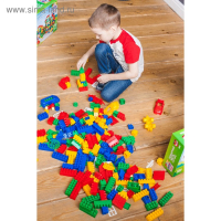 Конструктор №42, &laquo;МОЙ ГОРОД&raquo;, большая стройка, 253 детали