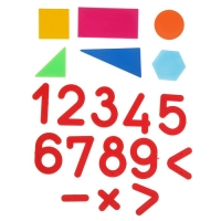 Касса счётных материалов "Учись считать", 132 штуки, МИКС Касса счётных материалов "Учись считать", 132 штуки, МИКС