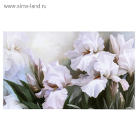 Картина-холст на подрамнике "Ирисы" 60х100 см Картина-холст на подрамнике "Ирисы" 60х100 см