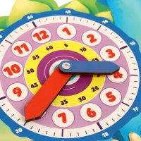 Обучающая игра. Часики «Динозаврик» Обучающая игра. Часики «Динозаврик»