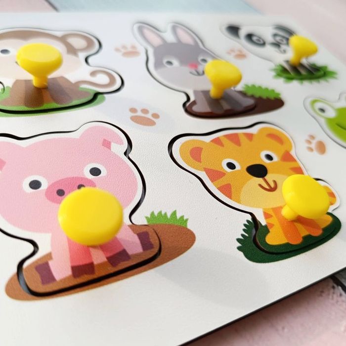 Рамка-вкладыш &laquo;Зверята-малышата&raquo;