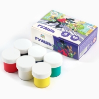 Гуашь 6 цветов по 10 мл, &laquo;Ну, погоди!&raquo;, Союзмультфильм