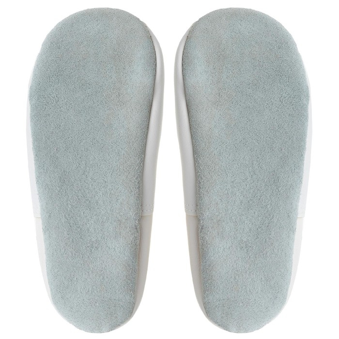 Чешки комбинированные, р. 37,5, длина стопы 23,8 см, цвет белый Чешки комбинированные, р. 37,5, длина стопы 23,8 см, цвет белый