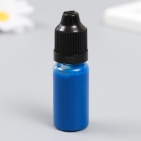 Краска (пигмент) для воска "Флуоресцентный синий" 10 мл Краска (пигмент) для воска "Флуоресцентный синий" 10 мл