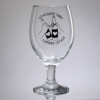 Бокал для пива &laquo;Горячее сердце&raquo;, 400 мл.