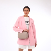 Сумка женская через плечо TEXTURA, маленький размер, цвет бежевый