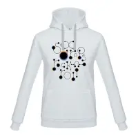 Толстовка с капюшоном No drugs, белая, размер XL