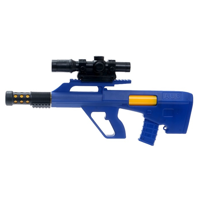 Бластер «Помповый AUG», стреляет мягкими шариками, прицел Бластер «Помповый AUG», стреляет мягкими шариками, прицел